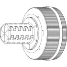 Tágítófej 32x4,4 QC1 egyfokozatú RAUTITAN flex