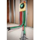 REHAU szaniterbox (RSB) + kádhoz ibox, átmenő falikoronggal, RAUTITAN stabil 20