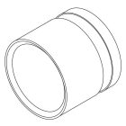 Toldóhüvely 16x1,5