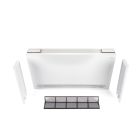 RAUCLIMATE Silent Breeze Low Wall 30 R jobb oldali vízoldali csatlakozással